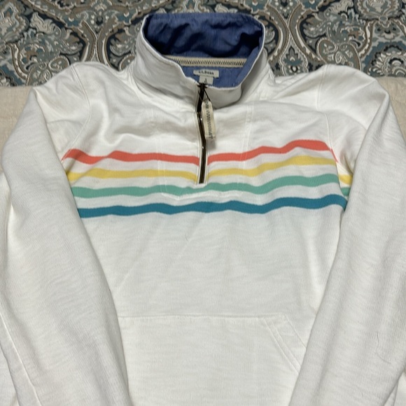 LL Bean 1/4 zip sweatshirt-small - Picture 4 of 4